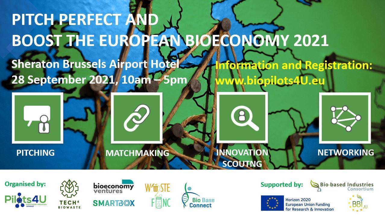 Pitch Perfect and Boost the European Bioeconomy 2021 visual